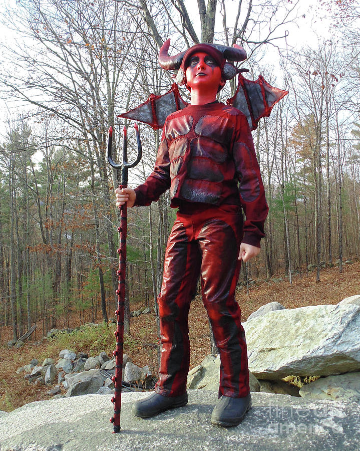 Devil Costume 4 Photograph by Amy E Fraser