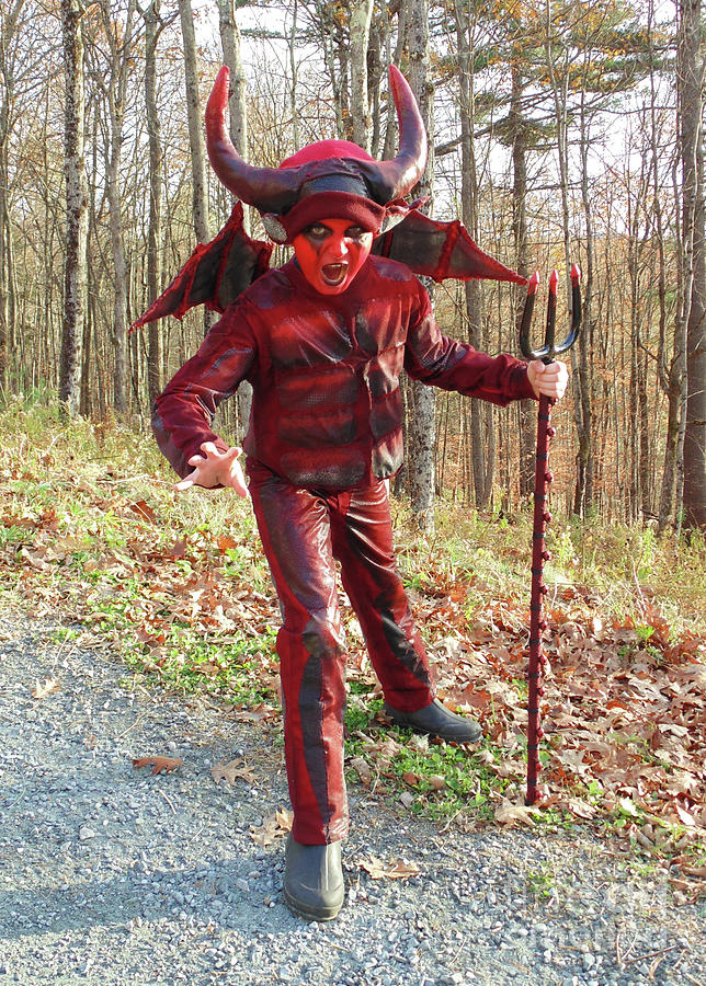 Devil Costume 6 Photograph by Amy E Fraser