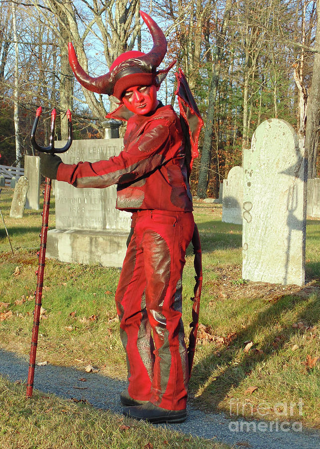 Devil Costume 7 Photograph by Amy E Fraser