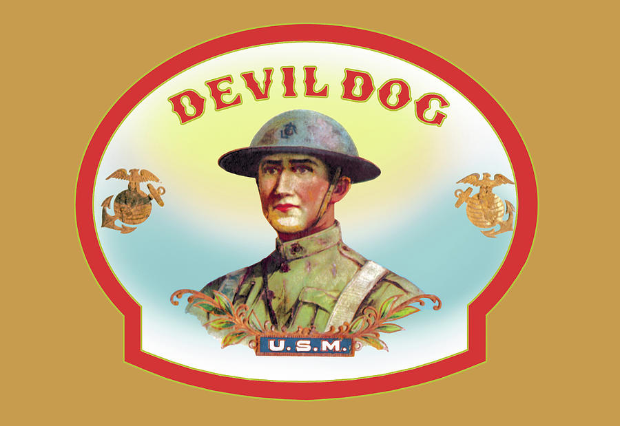Devil Dog Painting by Unknown