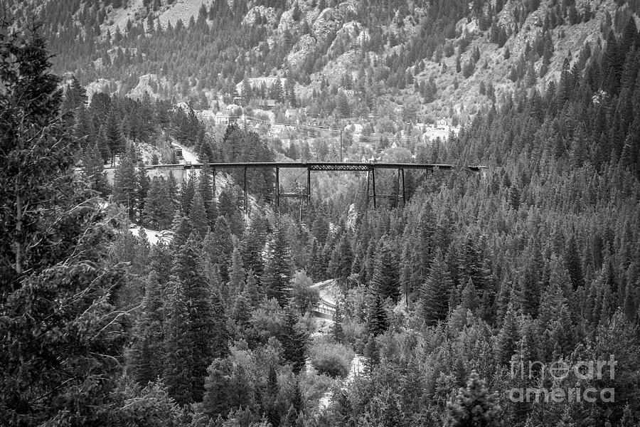 Devils Gate in Black and White Photograph by Jon Burch Photography
