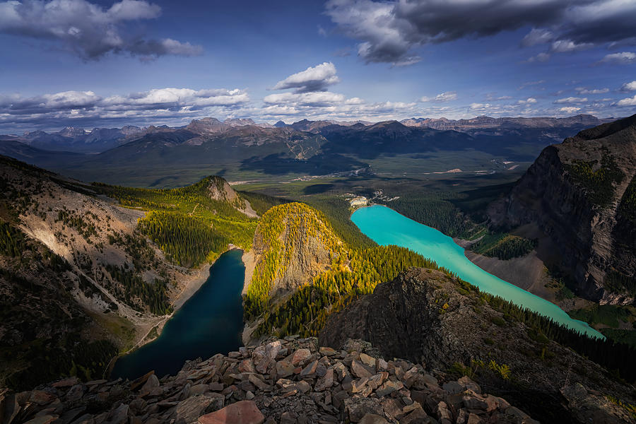 Banff National Park Photograph - Devils Thumb Peak by Yongnan Li ?????