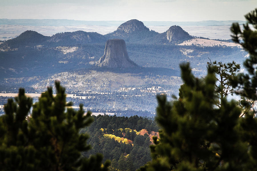 Devils Tower and the Missouri Buttes Photograph by David M Porter - Pixels