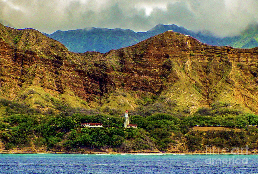 Diamond Head Lighthouse at Diamond Head Crater by D Davila Diamond Head Lighthouse at Diamond Head Crater by D Davila