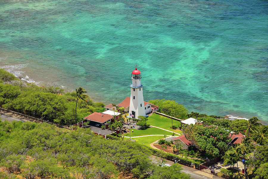Diamond Head Lighthouse close up Photograph by Clyn Robinson