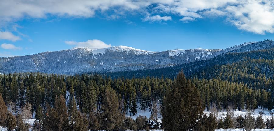 Diamond Mountain Panorama Photograph by Randy Robbins