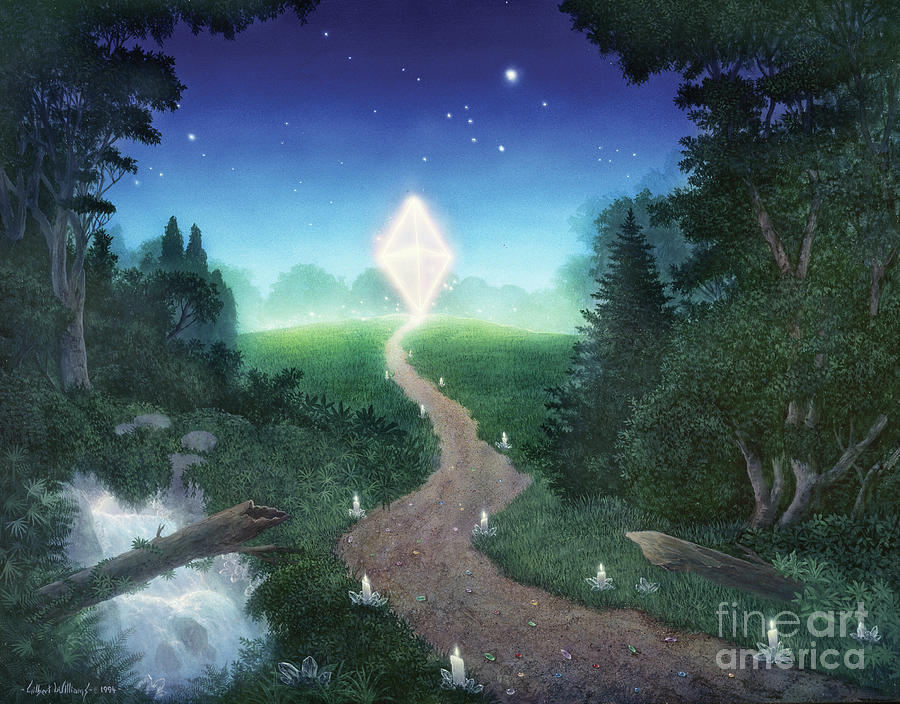 Diamond Path Painting by Gilbert Williams - Pixels
