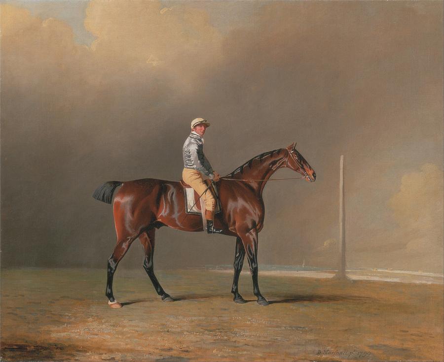 Diamond, With Dennis Fitzpatrick Painting by Benjamin Marshall Diamond, With Dennis Fitzpatrick Painting by Benjamin Marshall