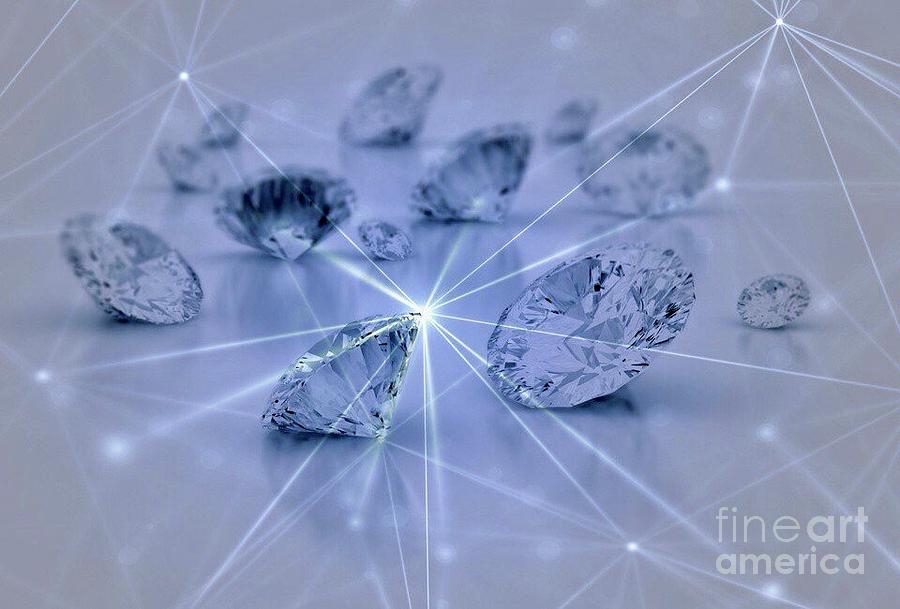 Diamonds Photograph by EliteBrands Co