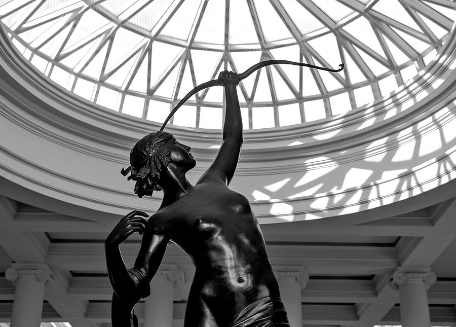 Diana Of The Chase Sculpture Photograph by Craig Brewer