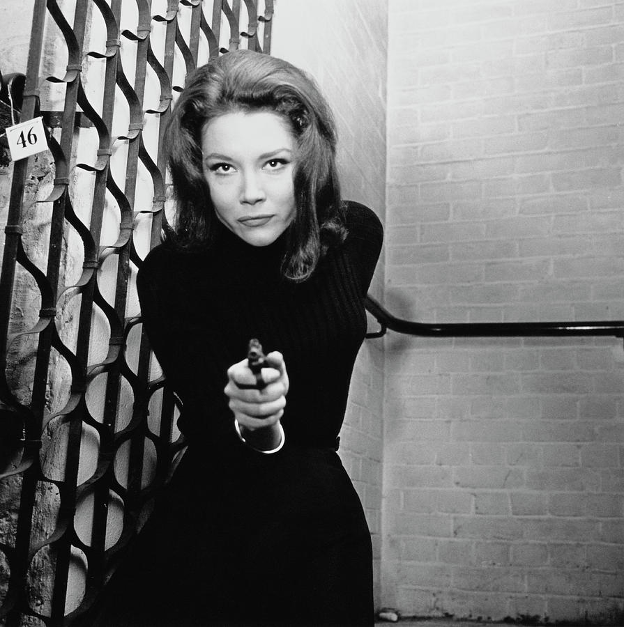 Diana Rigg Photograph by Terry Disney