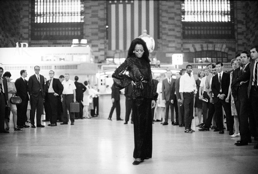 Diana Ross In Grand Central Photograph by Jack Robinson