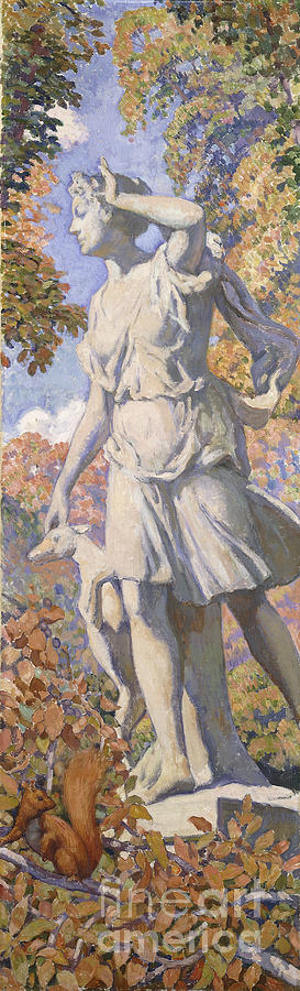 Theo Van Rysselberghe Painting - Diane, C. 1920-1924 by Theo Van Rysselberghe