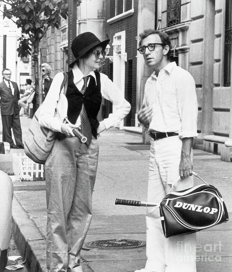 Diane Keaton And Woody Allen In Annie Photograph by Bettmann
