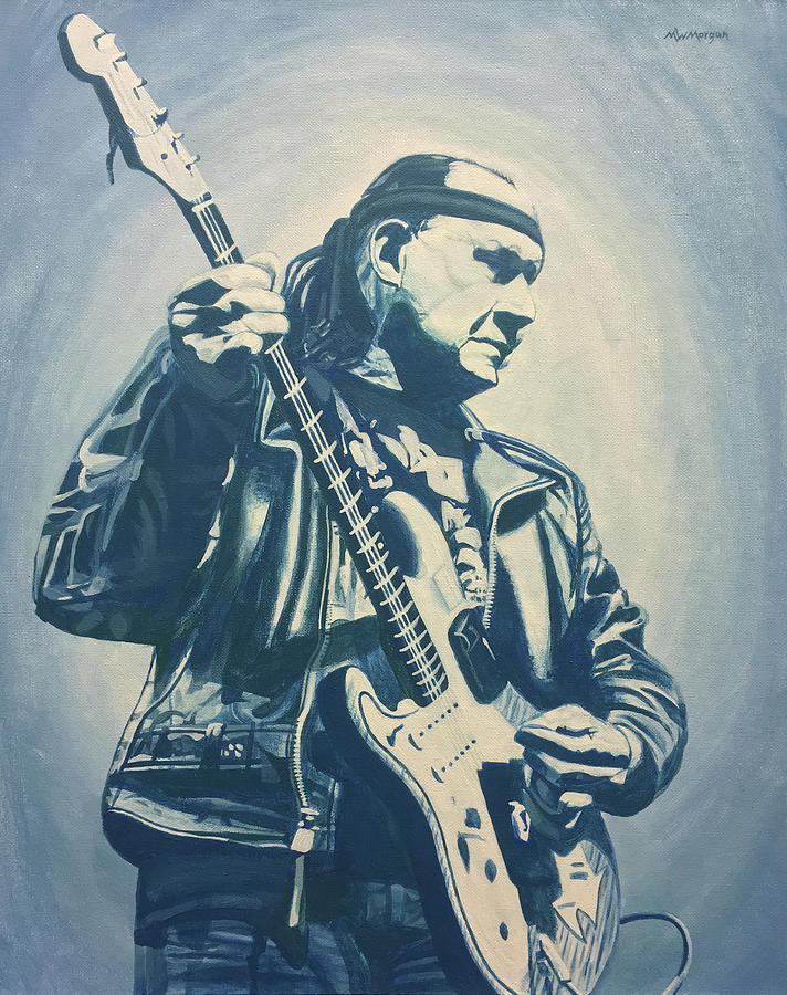 Dick Dale Painting by Michael Morgan