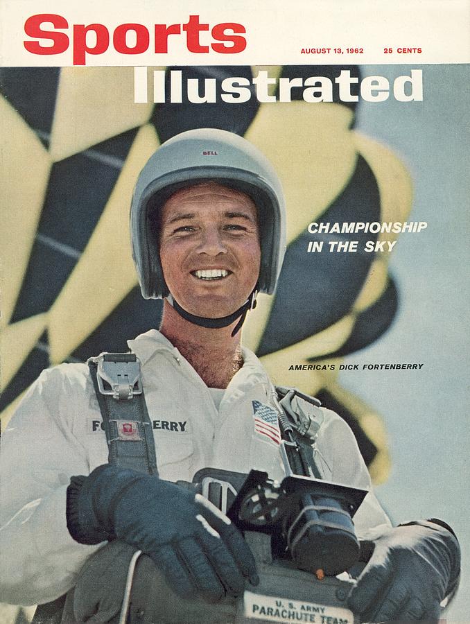 Dick Fortenberry, Us Army Parachute Team Sports Illustrated Cover Photograph by Sports Illustrated