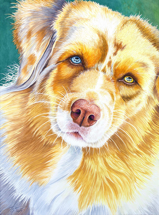 Did You Say Cookie ? Painting by Tish Wynne