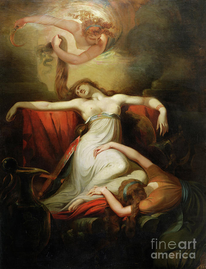 Henry Fuseli Painting - Dido, 1781 by Henry Fuseli
