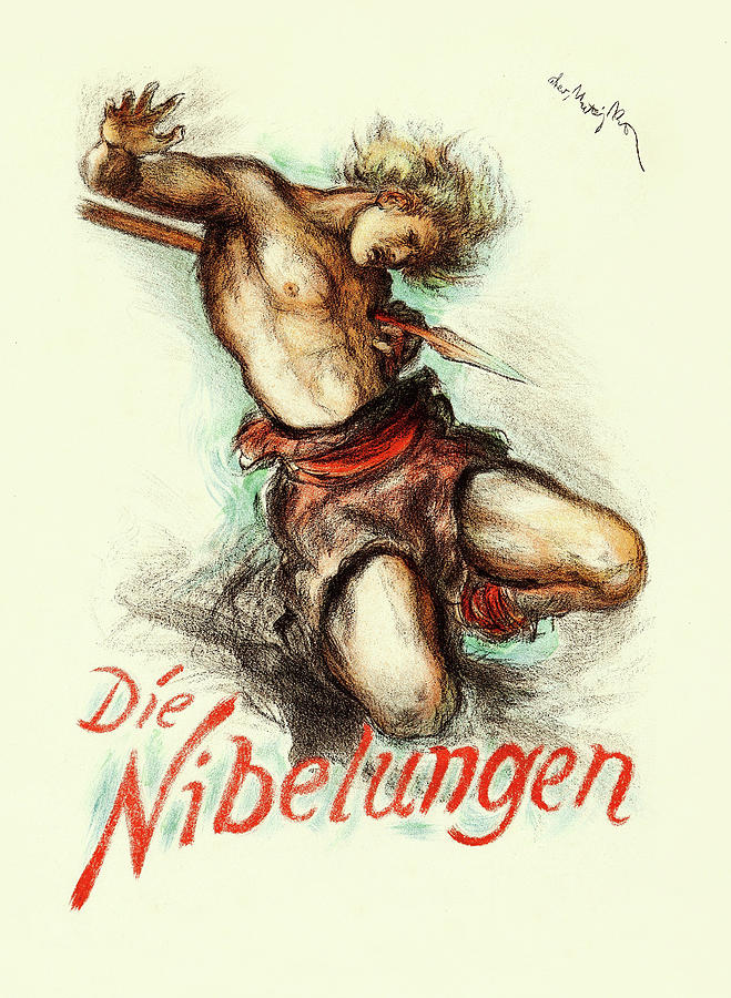 Die Nibelungen Painting by Theo Matejko