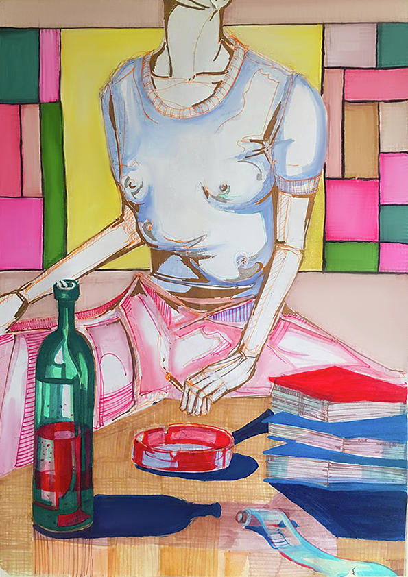 Diehard habits Painting by Giulia
