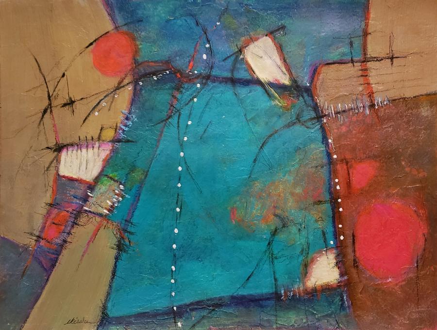 Abstract Mixed Media - Digging Deep by Ellen Kirwan Abstract Mixed Media - Digging Deep by Ellen Kirwan