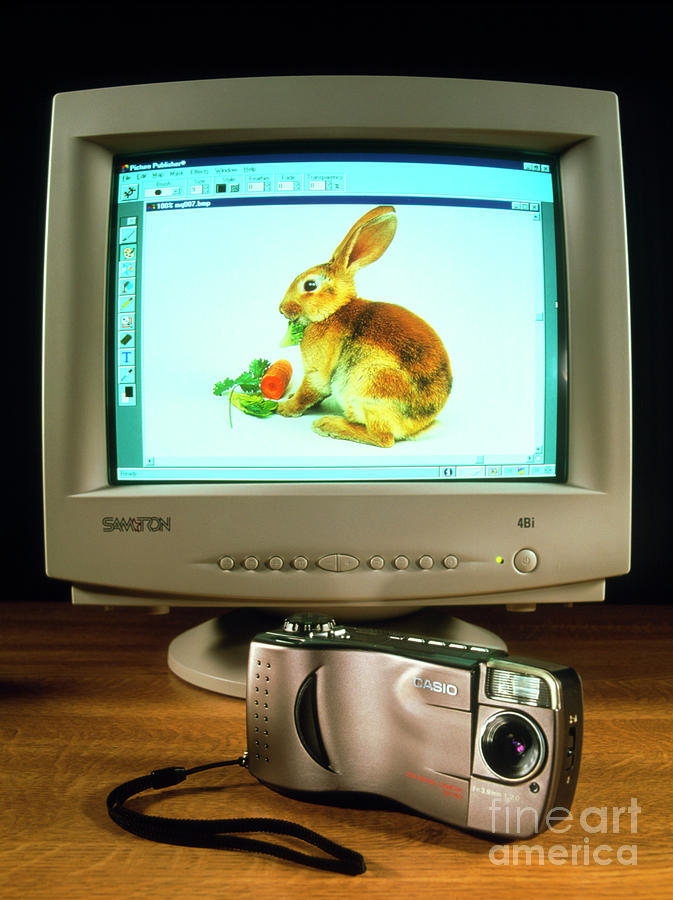 Digital Camera Photograph by Martyn F. Chillmaid/science Photo Library