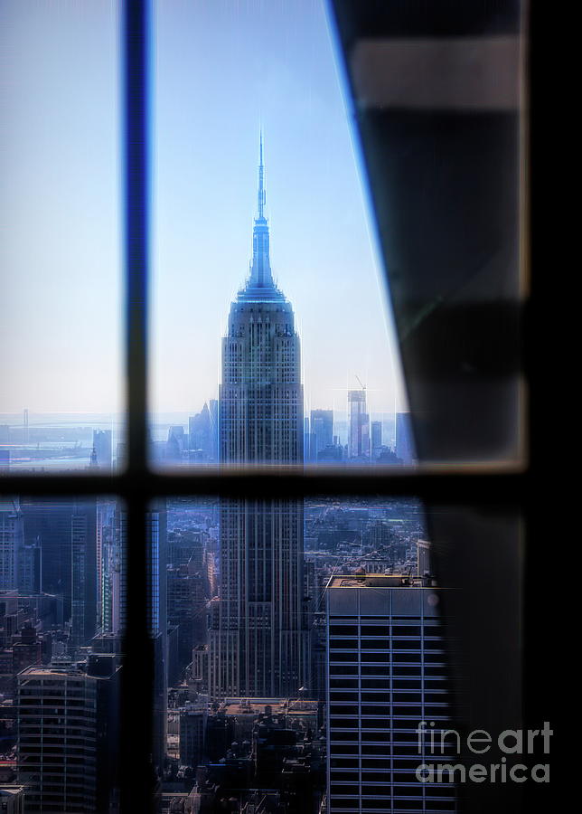 Digital Flare Empire State Building NYC by Chuck Kuhn Digital Flare Empire State Building NYC by Chuck Kuhn