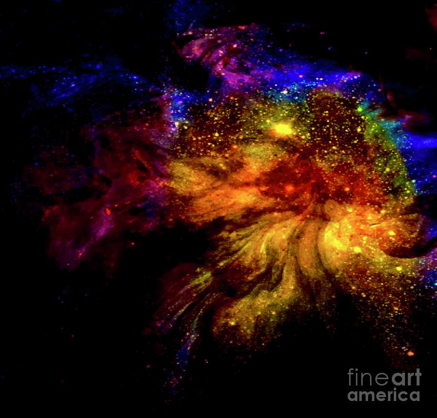 Digital Galaxy Art Digital Art by Lauries Intuitive