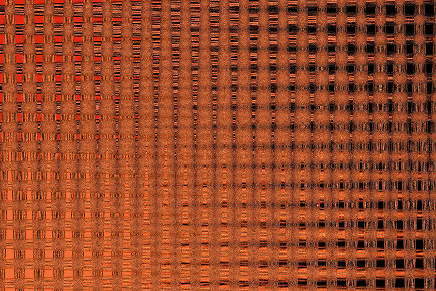 Dimpled Copper Panel Abstract Digital Art by Tom Janca