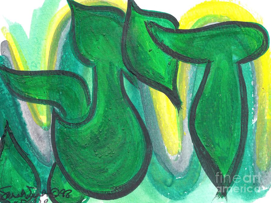 DINA  nf1-22 Painting by Hebrewletters SL