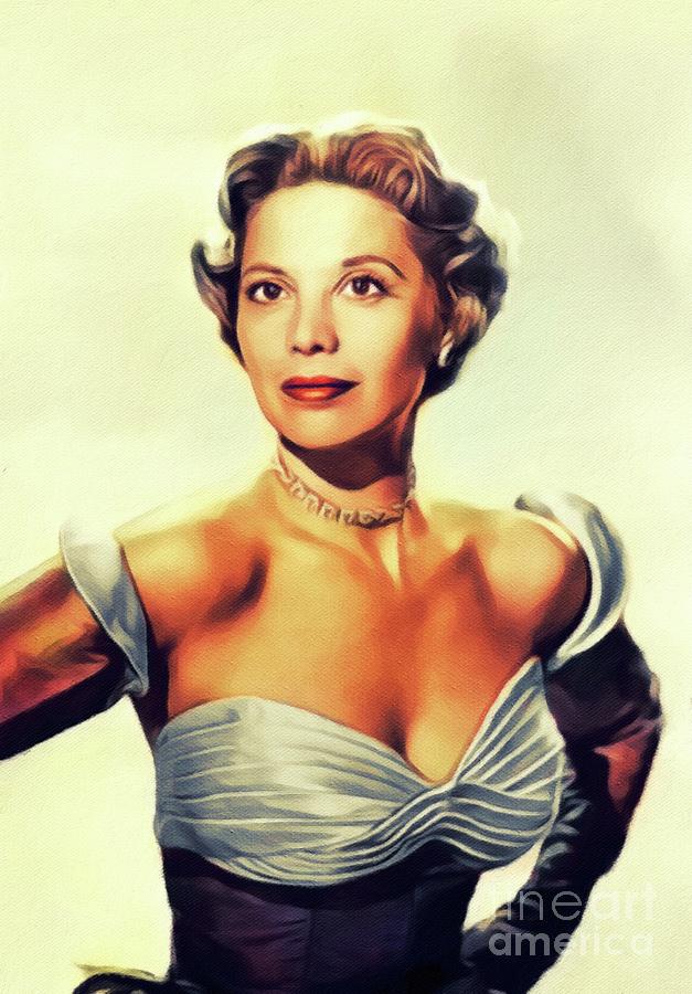 Dinah Shore, Vintage Singer Painting by Esoterica Art Agency