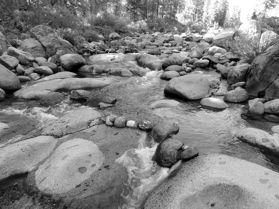 Dinkey Creek Rocks 3 Photograph by Eric Forster