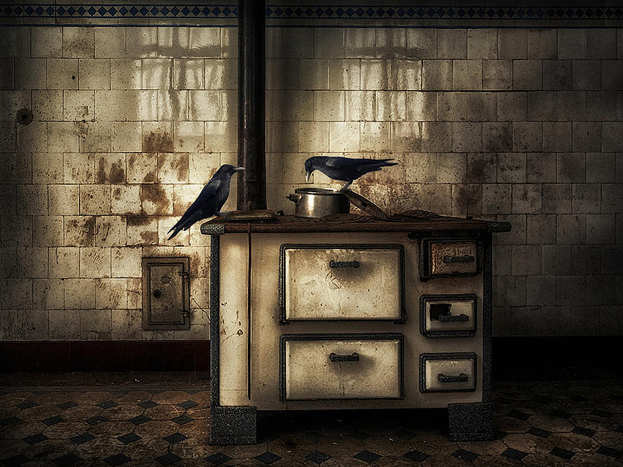 Bird Photograph - Dinner For Two by Holger Droste
