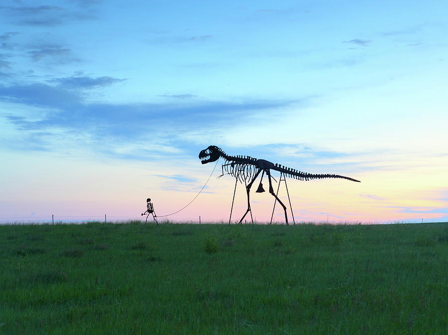 Dinosaur in America Photograph by Alex Nikitsin - Fine Art America