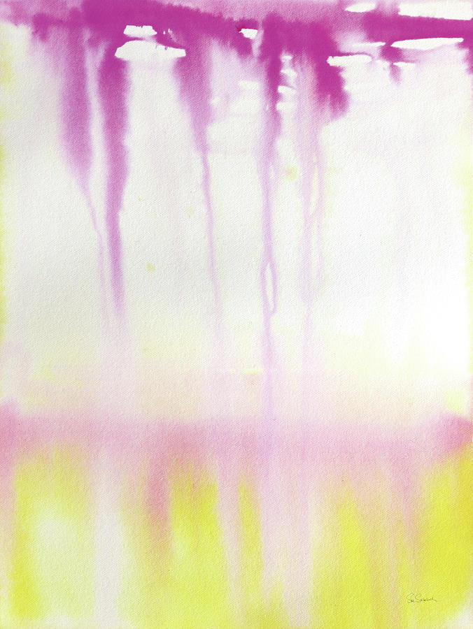 Abstract Painting - Dip Dye I by Sue Schlabach