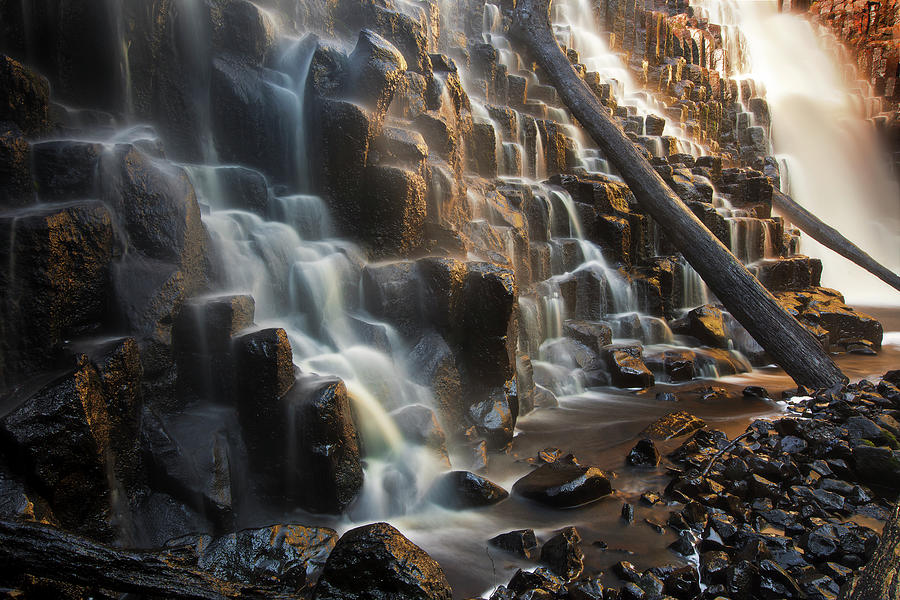Waterfall Photograph - Dip Falls by Everlook Photography
