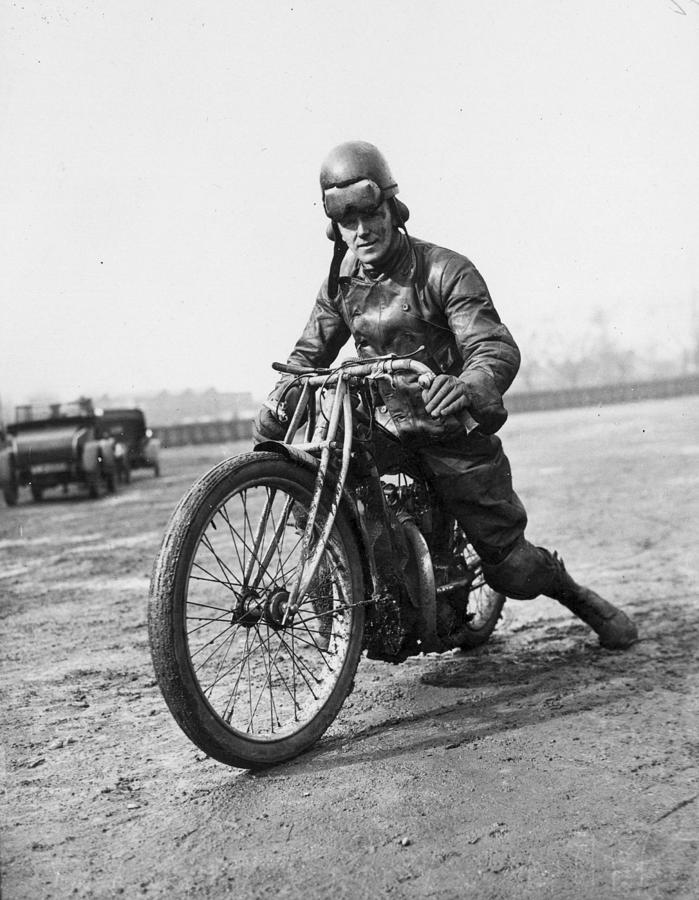 Dirt Track Rider Photograph by A. Hudson