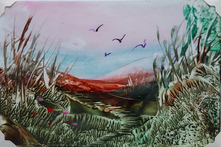 Disappearing pathway by Lorraine Bradford Disappearing pathway by Lorraine Bradford