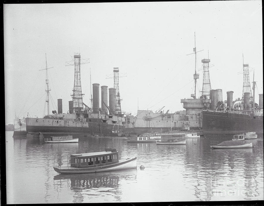 Discarded Ships Scene Photograph by Bettmann