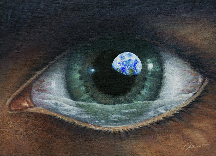 Discovering earth Painting by Lucy West