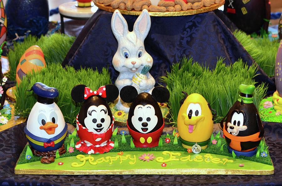 Disney character Easter eggs Photograph by David Lee Thompson