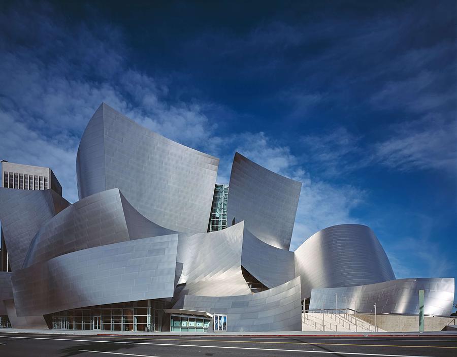 Disney Concert Hall by Carol Highsmith Painting by Celestial Images