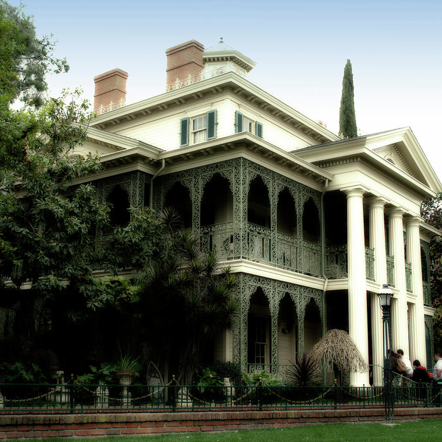 Disneyland Haunted Mansion New Orleans SQ Format Photograph by Thomas ...