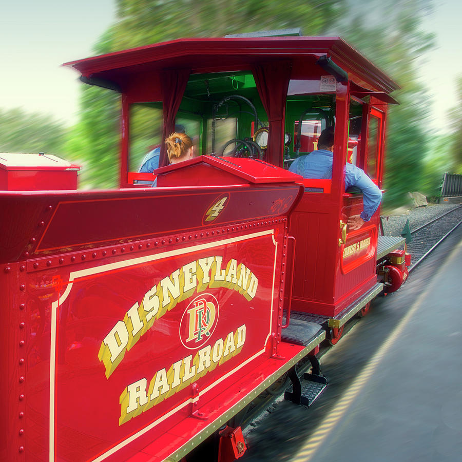 Train Ride Magic Kingdom Photograph by Thomas Woolworth - Fine Art America