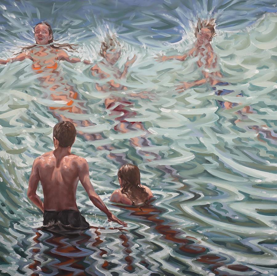 Disolving in Water Painting by Gary M Long