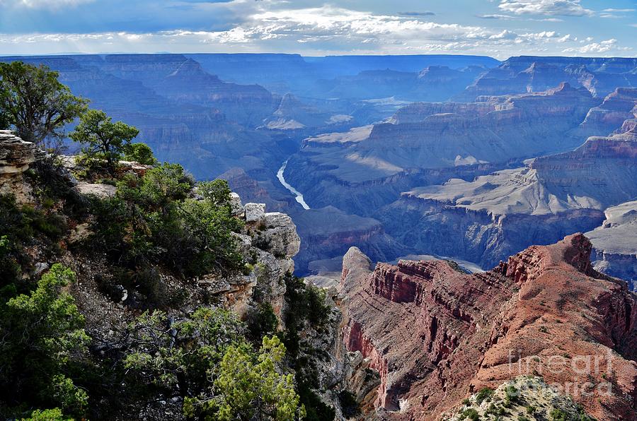 Distant Canyons  Photograph by Janet Marie