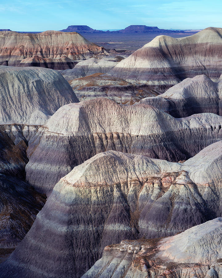 Petrified Forest National Park Photograph - Distant Mesa by Joseph Smith