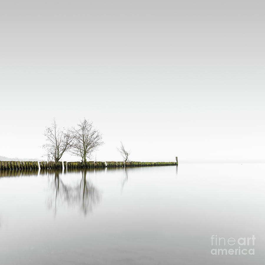 Distant On A Solitary Day, Schwielowsee, Germany Photograph by Ronny Behnert