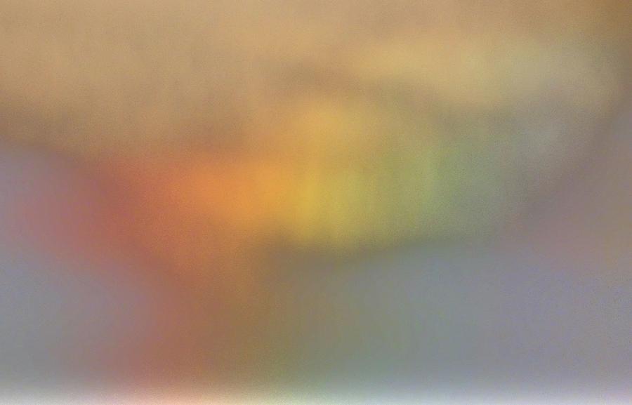 Handheld Photograph - Distant Rainbow by Nik Watt