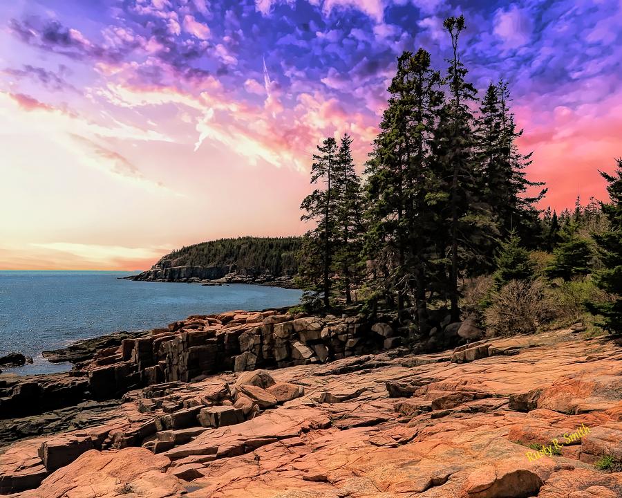 Distant view of Otter Cliffs,Acadia National Park,Maine. by Rusty R Smith Distant view of Otter Cliffs,Acadia National Park,Maine. by Rusty R Smith